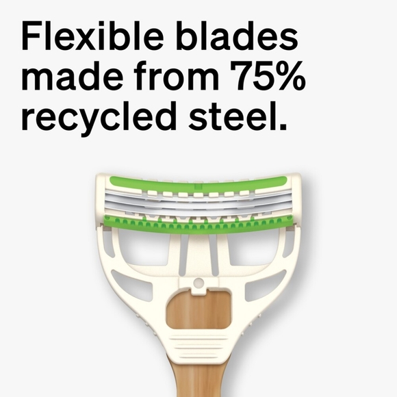 ⭐4/$15 Schick Xtreme Bamboo 3-Blade Disposable Razor + 3 Razor Blade Refills - Picture 10 of 11